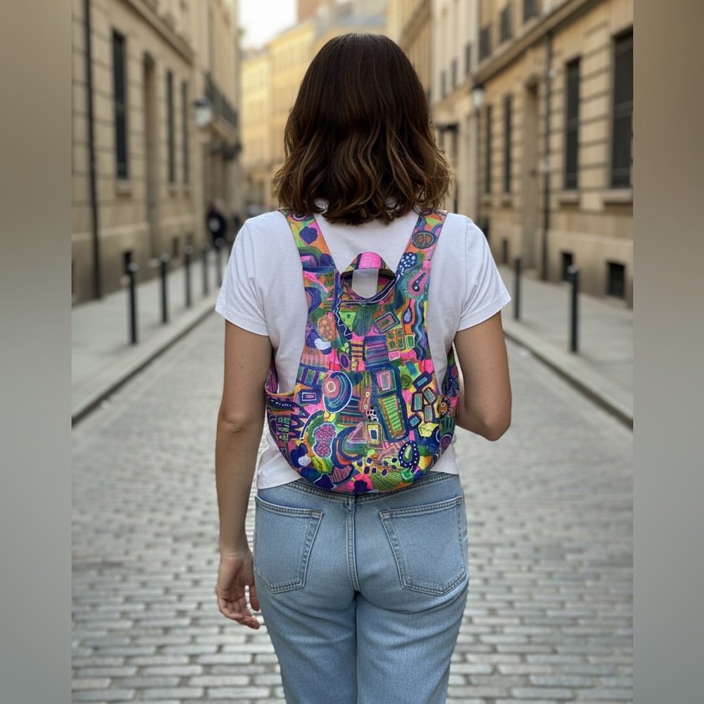Colorful Abstract Backpack